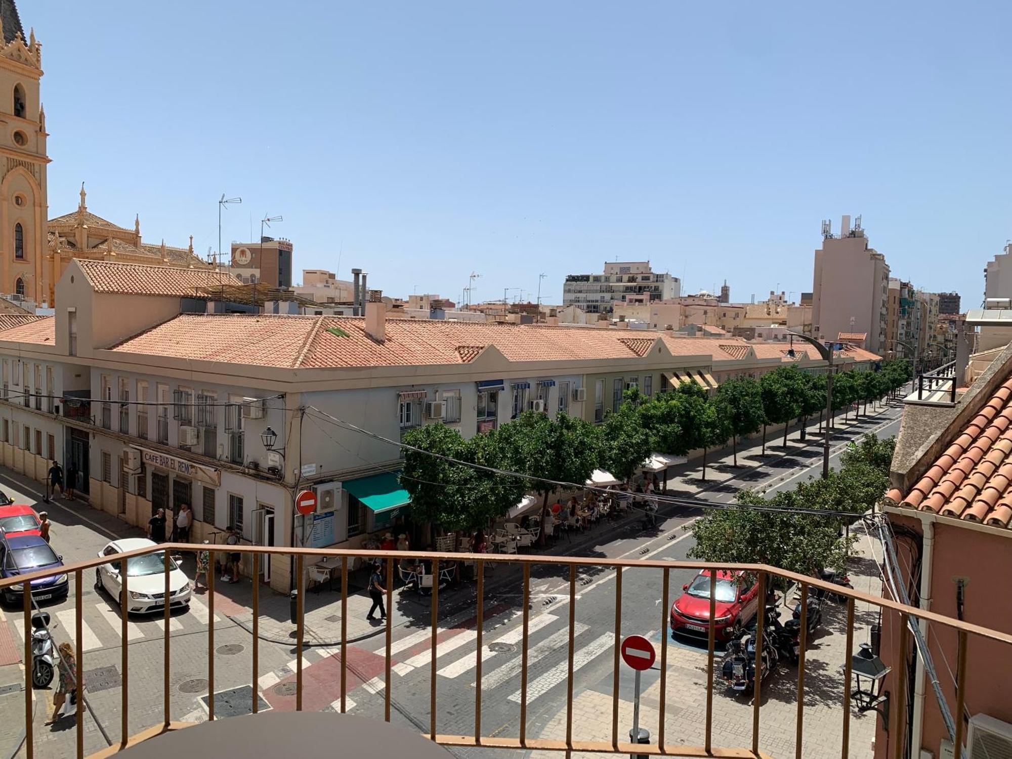 Malaga Cozy Terrace Apartamento Exterior foto