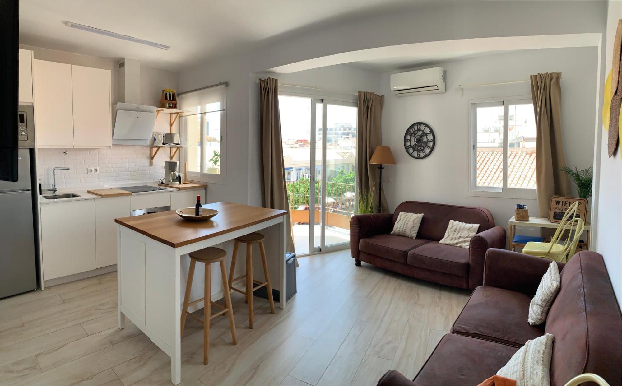 Malaga Cozy Terrace Apartamento Exterior foto