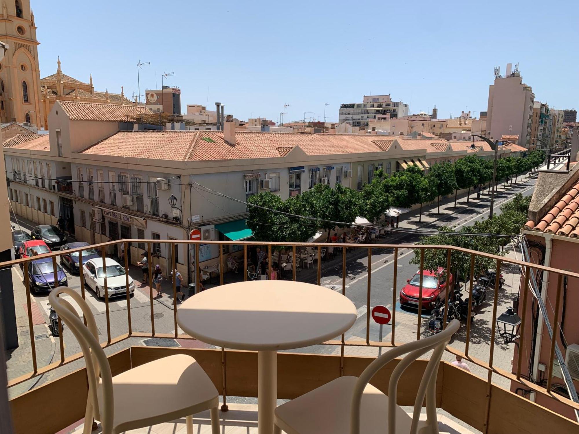 Malaga Cozy Terrace Apartamento Exterior foto